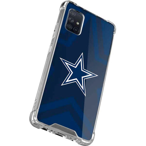 NFL Dallas Cowboys Double Vision Galaxy A71 5G Clear Case
