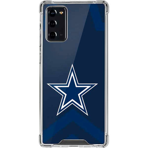 NFL Dallas Cowboys Double Vision Galaxy Note20 5G Clear Case