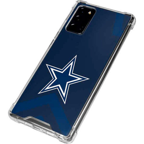 NFL Dallas Cowboys Double Vision Galaxy Note20 5G Clear Case