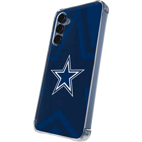 NFL Dallas Cowboys Double Vision Galaxy S24 Clear Case