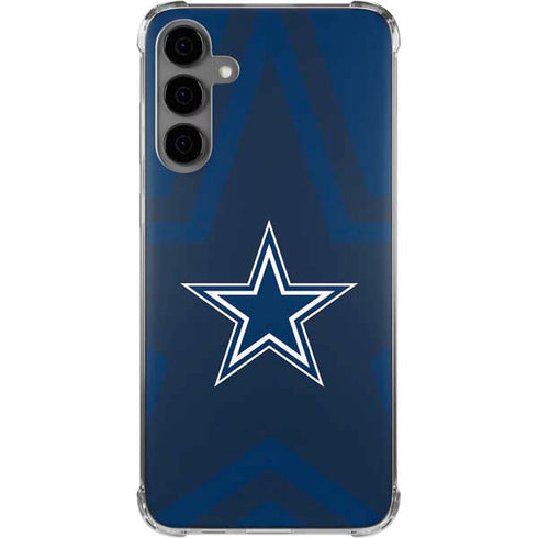 NFL Dallas Cowboys Double Vision Galaxy S24 Plus Clear Case