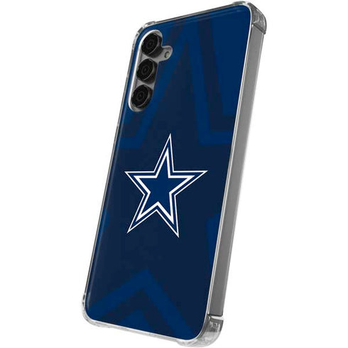 NFL Dallas Cowboys Double Vision Galaxy S24 Plus Clear Case