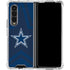 NFL Dallas Cowboys Double Vision Galaxy Z Fold4 5G Clear Case