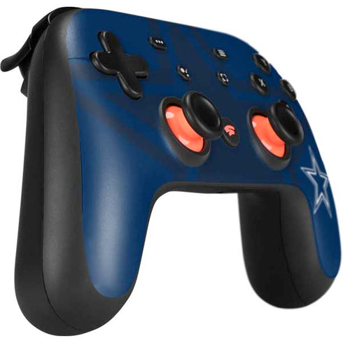 NFL Dallas Cowboys Double Vision Google Stadia Controller Skin