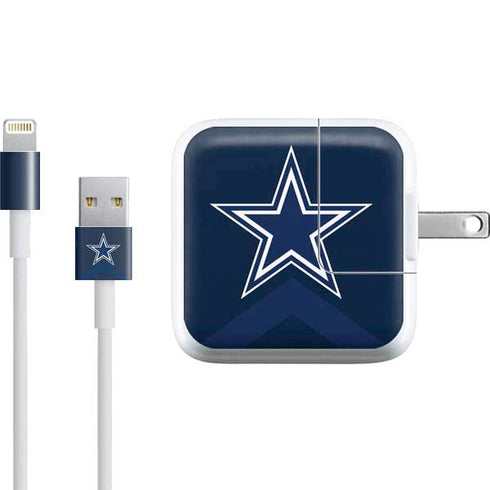 NFL Dallas Cowboys Double Vision iPad Charger (10W USB) Skin
