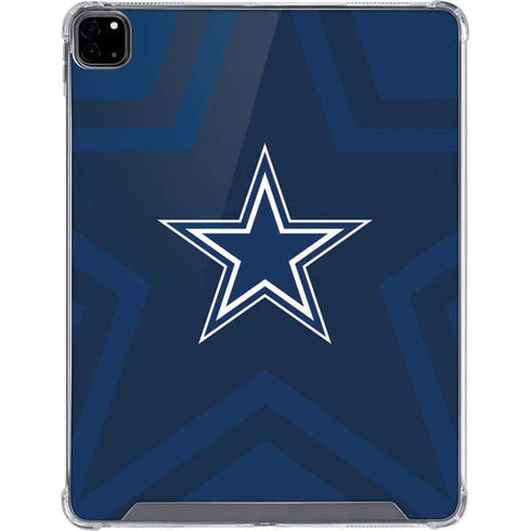 NFL Dallas Cowboys Double Vision iPad Pro 12.9in (2020) Clear Case