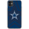 NFL Dallas Cowboys Double Vision iPhone 11 Clear Case
