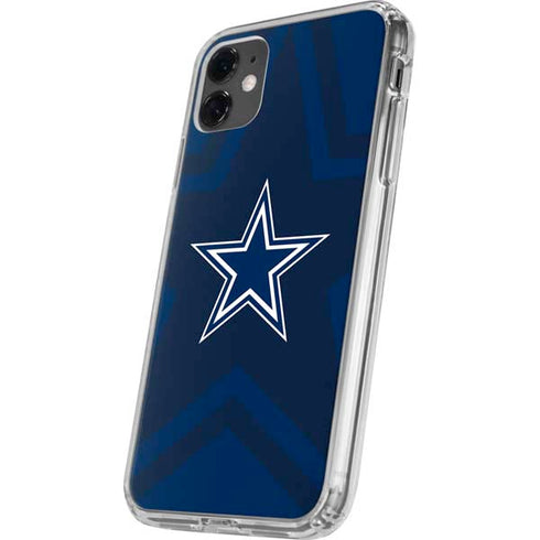 NFL Dallas Cowboys Double Vision iPhone 11 Clear Case