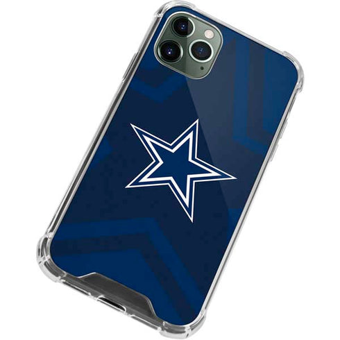 NFL Dallas Cowboys Double Vision iPhone 11 Pro Max Clear Case