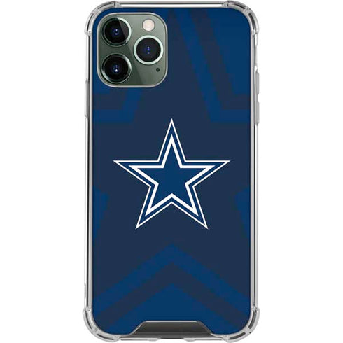 NFL Dallas Cowboys Double Vision iPhone 12 Pro Clear Case