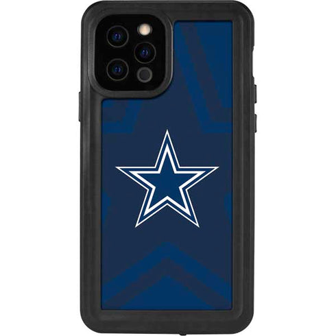 NFL Dallas Cowboys Double Vision iPhone 12 Pro Waterproof Case