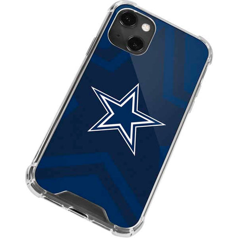NFL Dallas Cowboys Double Vision iPhone 15 Plus Clear Case