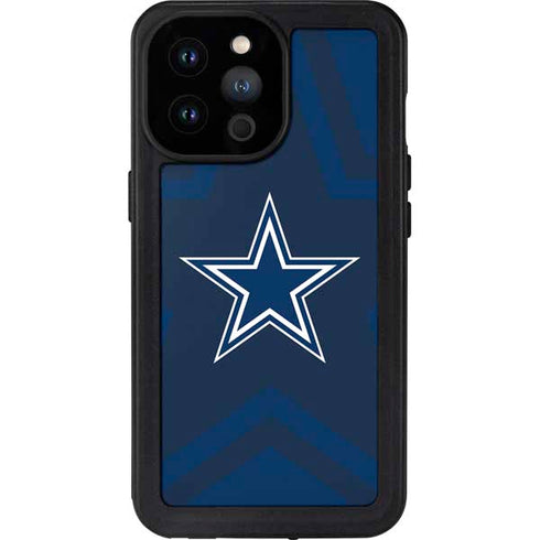NFL Dallas Cowboys Double Vision iPhone 14 Pro Max Waterproof Case