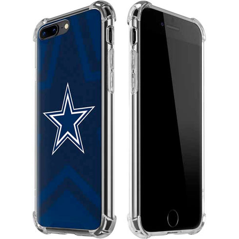NFL Dallas Cowboys Double Vision iPhone 7/8 Plus Clear Case