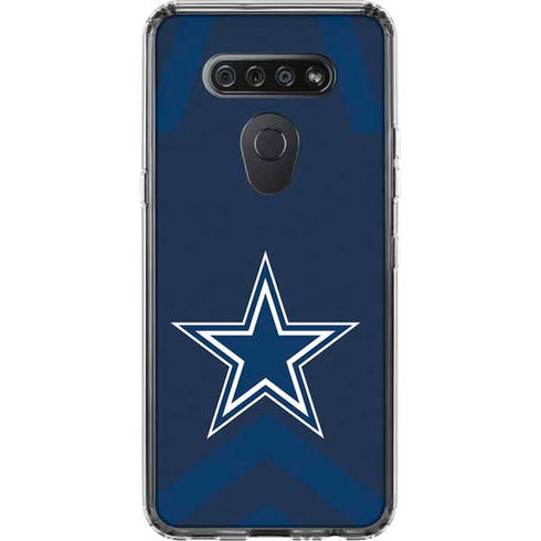 NFL Dallas Cowboys Double Vision LG K51/Q51 Clear Case