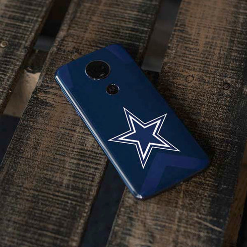 NFL Dallas Cowboys Double Vision Moto E5 Plus Skin
