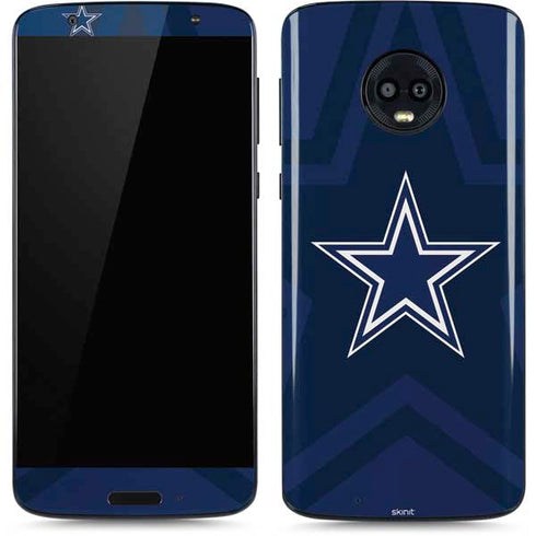 NFL Dallas Cowboys Double Vision Moto G6 Skin