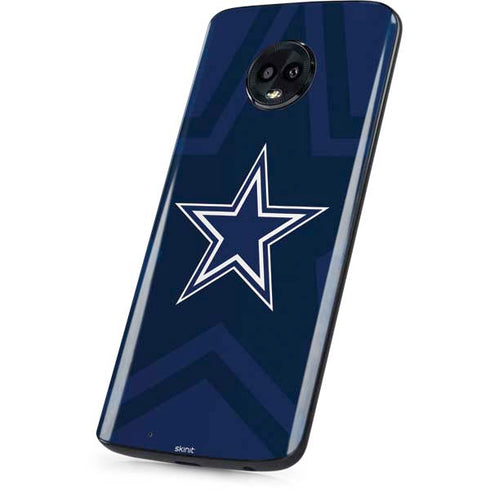 NFL Dallas Cowboys Double Vision Moto G6 Skin