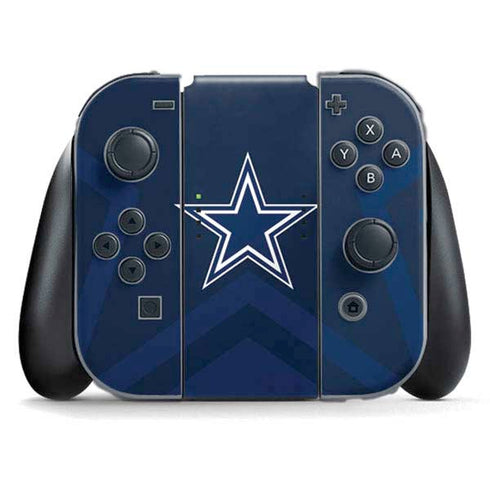 NFL Dallas Cowboys Double Vision Nintendo Switch (2017-2021) Joy-Con Controller Skin
