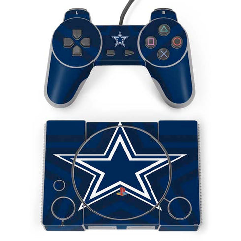 NFL Dallas Cowboys Double Vision PlayStation Classic Bundle Skin