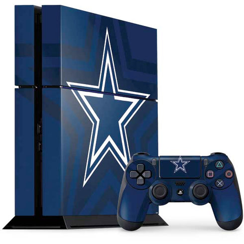 NFL Dallas Cowboys Double Vision PS4 Console and Controller Bundle Skin