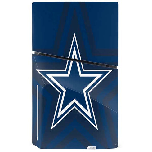 NFL Dallas Cowboys Double Vision PS5 Slim Disk Bundle Skin