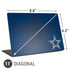 NFL Dallas Cowboys Double Vision Universal Laptop 11in (8.8 x 6.2in) Skin