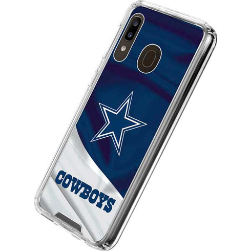 NFL Dallas Cowboys Galaxy A30 Clear Case