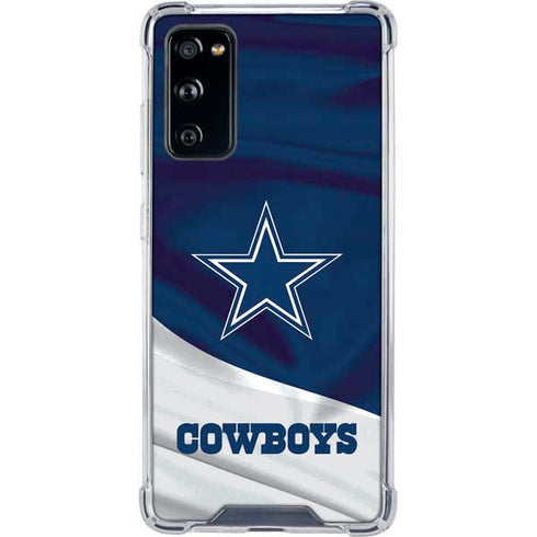 NFL Dallas Cowboys Galaxy S20 FE Clear Case