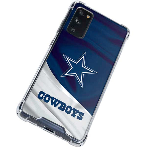 NFL Dallas Cowboys Galaxy S20 FE Clear Case