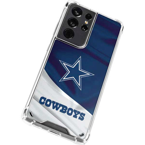 NFL Dallas Cowboys Galaxy S21 Ultra 5G Clear Case