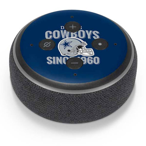 NFL Dallas Cowboys Helmet Amazon Echo Dot Skin