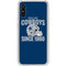 NFL Dallas Cowboys Helmet Galaxy A10e Clear Case