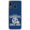 NFL Dallas Cowboys Helmet Galaxy A20 Clear Case