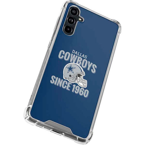 NFL Dallas Cowboys Helmet Galaxy A54 5G Clear Case