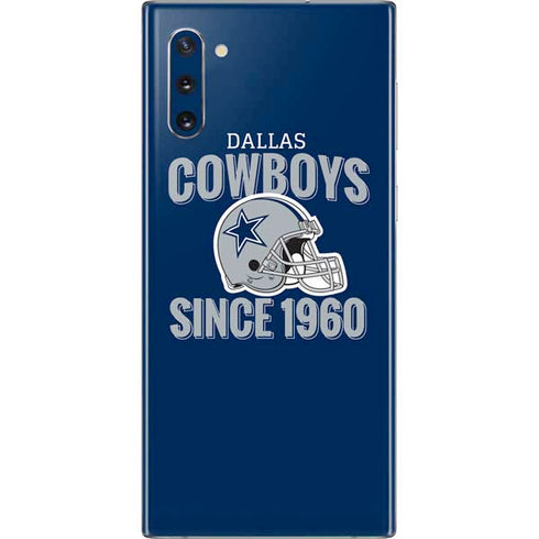 NFL Dallas Cowboys Helmet Galaxy Note 10 Skin