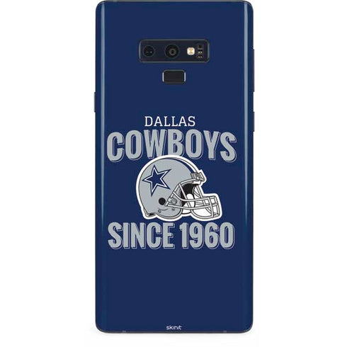 NFL Dallas Cowboys Helmet Galaxy Note 9 Skin