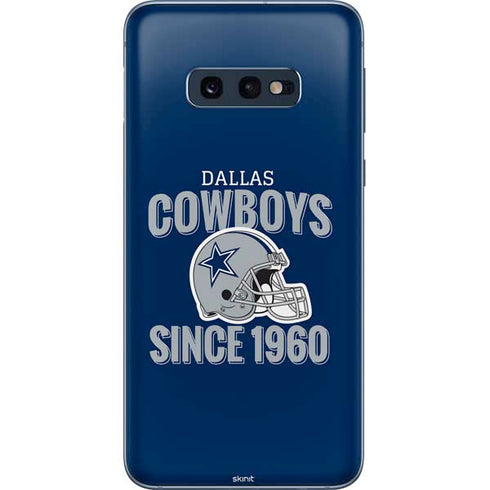NFL Dallas Cowboys Helmet Galaxy S10e Skin