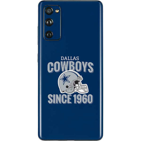 NFL Dallas Cowboys Helmet Galaxy S20 Fan Edition Skin