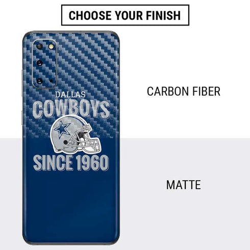 NFL Dallas Cowboys Helmet Galaxy S20 Skin