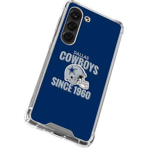 NFL Dallas Cowboys Helmet Galaxy S23 Clear Case