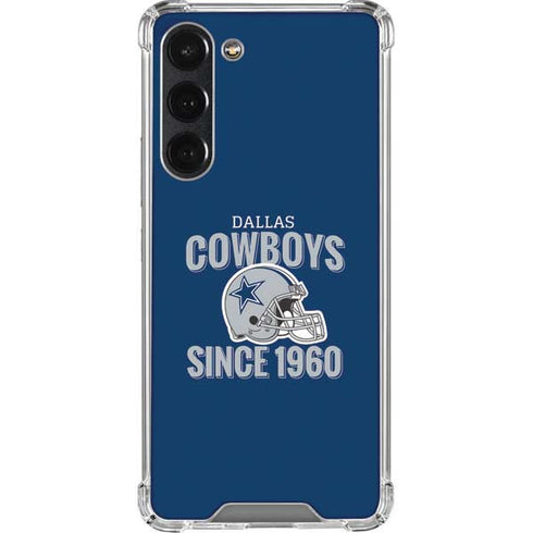 NFL Dallas Cowboys Helmet Galaxy S23 Plus Clear Case