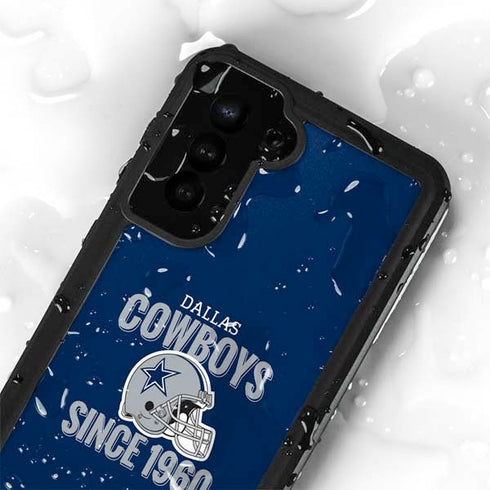 NFL Dallas Cowboys Helmet Galaxy S23 Waterproof Case