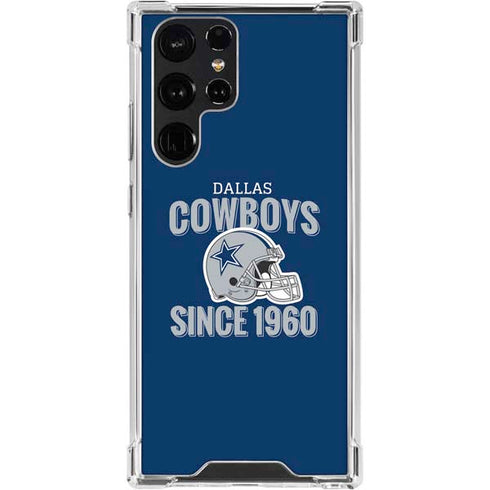 NFL Dallas Cowboys Helmet Galaxy S24 Ultra Clear Case