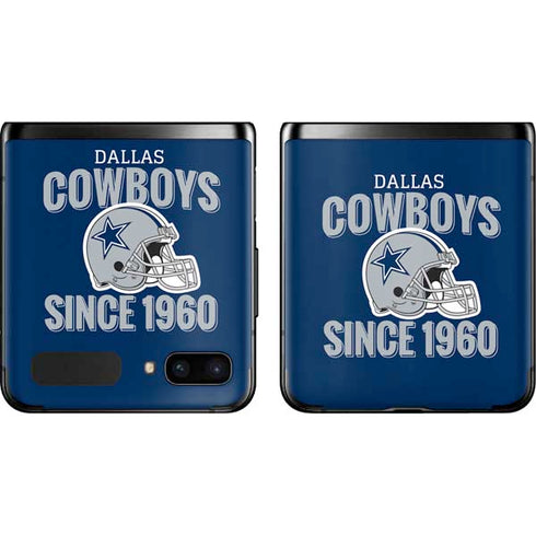 NFL Dallas Cowboys Helmet Galaxy Z Flip Skin