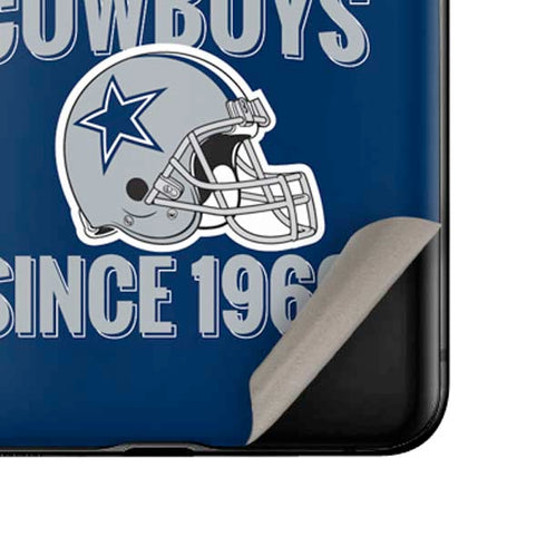 NFL Dallas Cowboys Helmet Galaxy Z Flip Skin