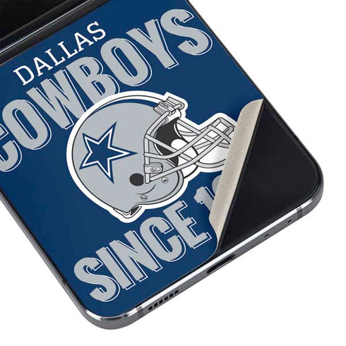 NFL Dallas Cowboys Helmet Galaxy Z Flip5 5G Skin