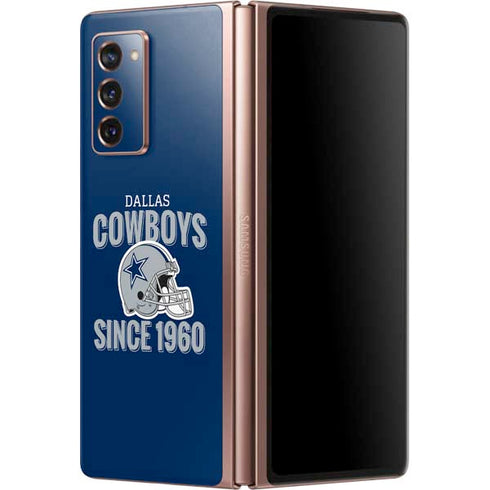 NFL Dallas Cowboys Helmet Galaxy Z Fold2 5G Skin