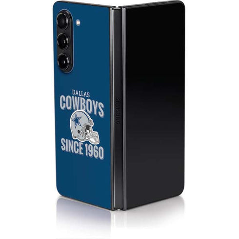 NFL Dallas Cowboys Helmet Galaxy Z Fold5 5G Skin