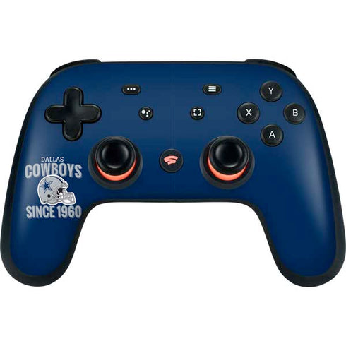 NFL Dallas Cowboys Helmet Google Stadia Controller Skin